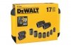 17 elementowy zestaw nasadek udarowych + adapter DeWalt DT7506  6-27mm